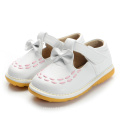 White Bow Baby Squeaky Schuhe Mädchen (US 3-9)